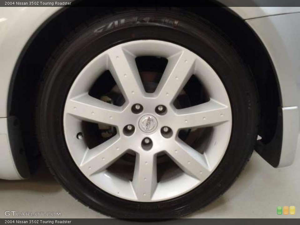 2004 Nissan 350Z Touring Roadster Wheel and Tire Photo #39125615