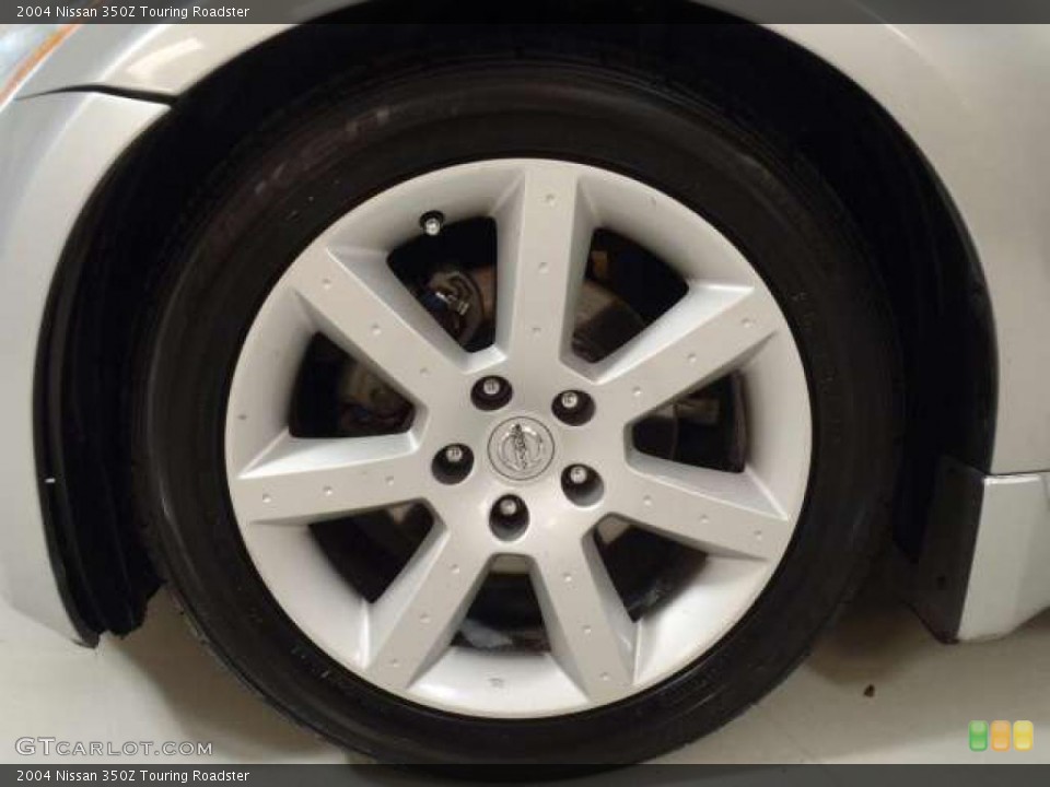 2004 Nissan 350Z Touring Roadster Wheel and Tire Photo #39125631