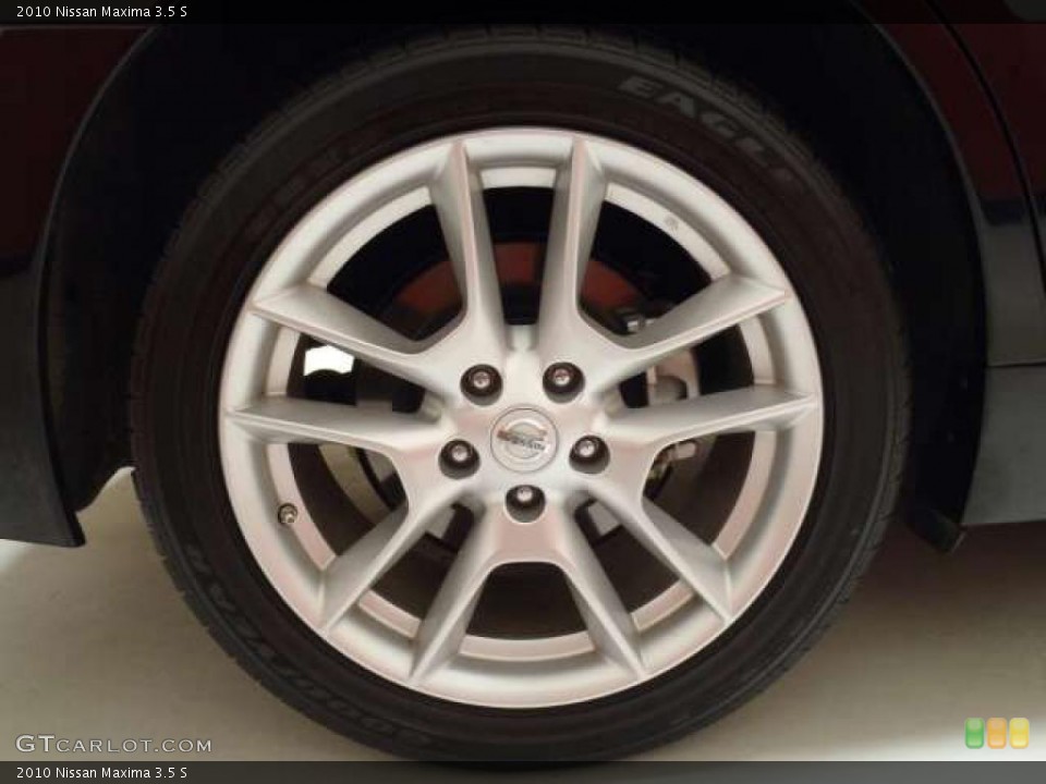 2010 Nissan Maxima 3.5 S Wheel and Tire Photo #39125927