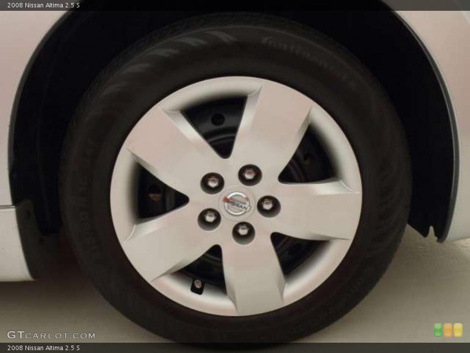 2008 Nissan Altima 2.5 S Wheel and Tire Photo #39126599