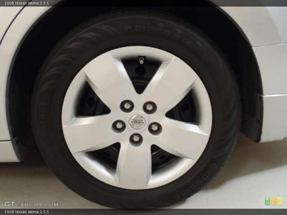 2008 Nissan Altima 2.5 S Wheel and Tire Photo #39126647