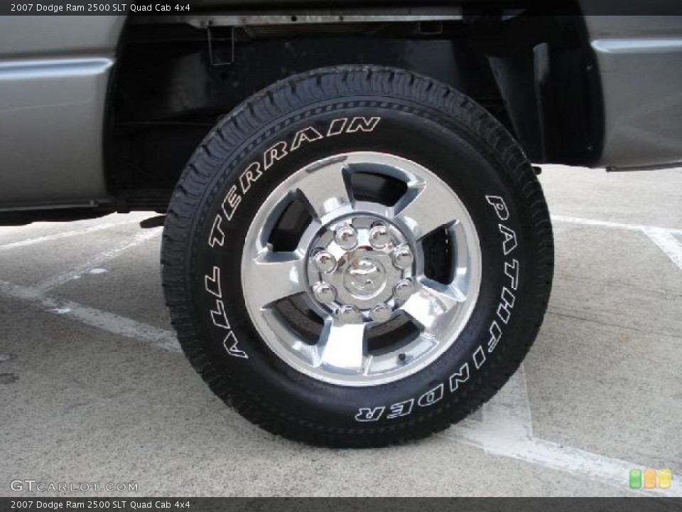 2007 Dodge Ram 2500 SLT Quad Cab 4x4 Wheel and Tire Photo #39127023