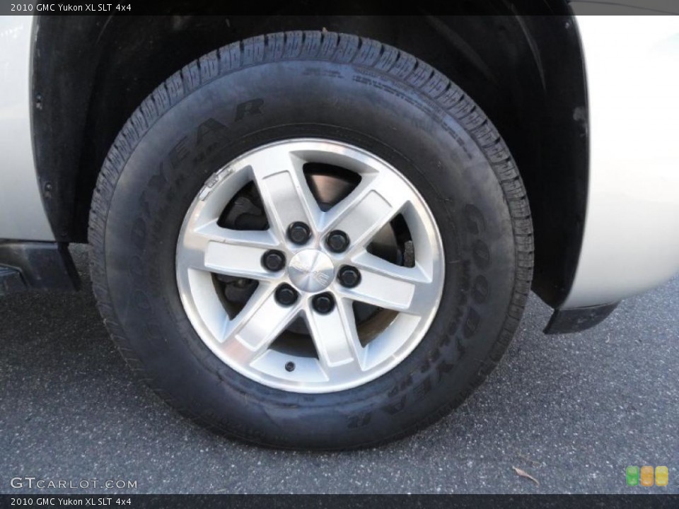 2010 GMC Yukon XL SLT 4x4 Wheel and Tire Photo #39133195