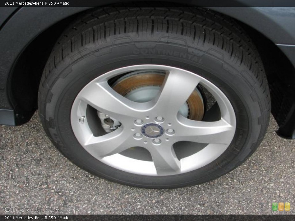 2011 Mercedes-Benz R 350 4Matic Wheel and Tire Photo #39133827