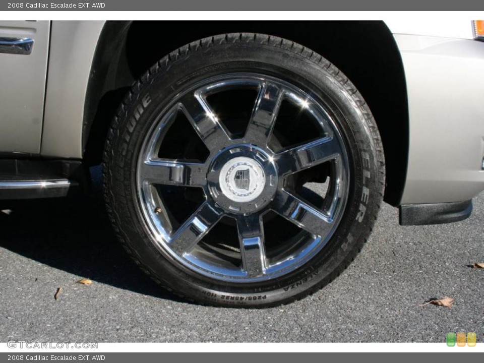 2008 Cadillac Escalade EXT AWD Wheel and Tire Photo #39135597