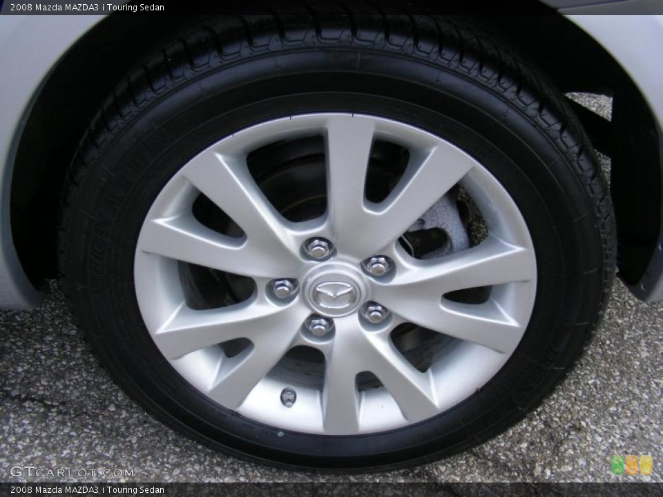 2008 Mazda MAZDA3 i Touring Sedan Wheel and Tire Photo #39137446