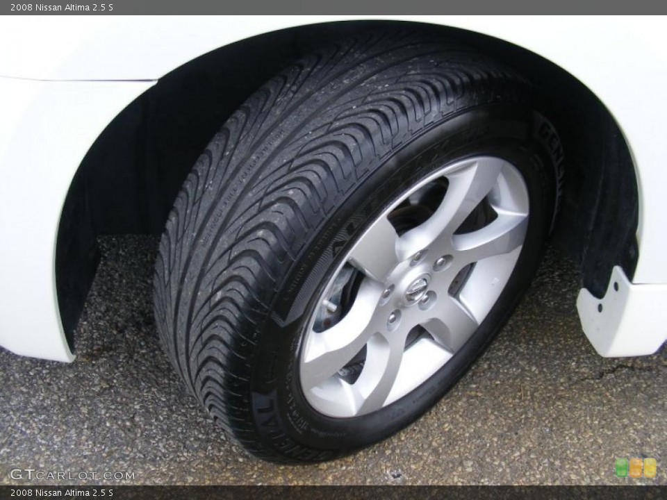 2008 Nissan Altima 2.5 S Wheel and Tire Photo #39138534
