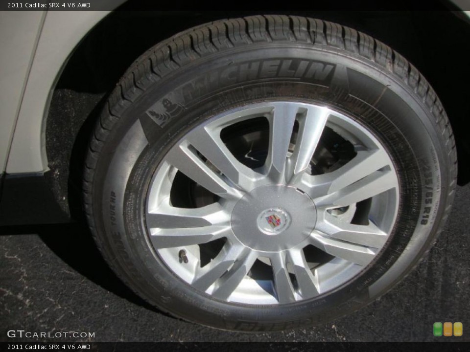 2011 Cadillac SRX 4 V6 AWD Wheel and Tire Photo #39138678