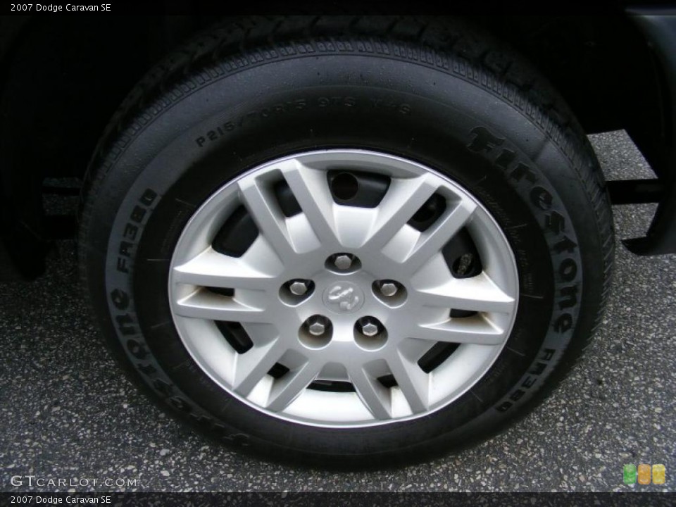 2007 Dodge Caravan SE Wheel and Tire Photo #39140482