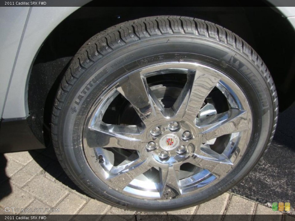2011 Cadillac SRX FWD Wheel and Tire Photo #39140494