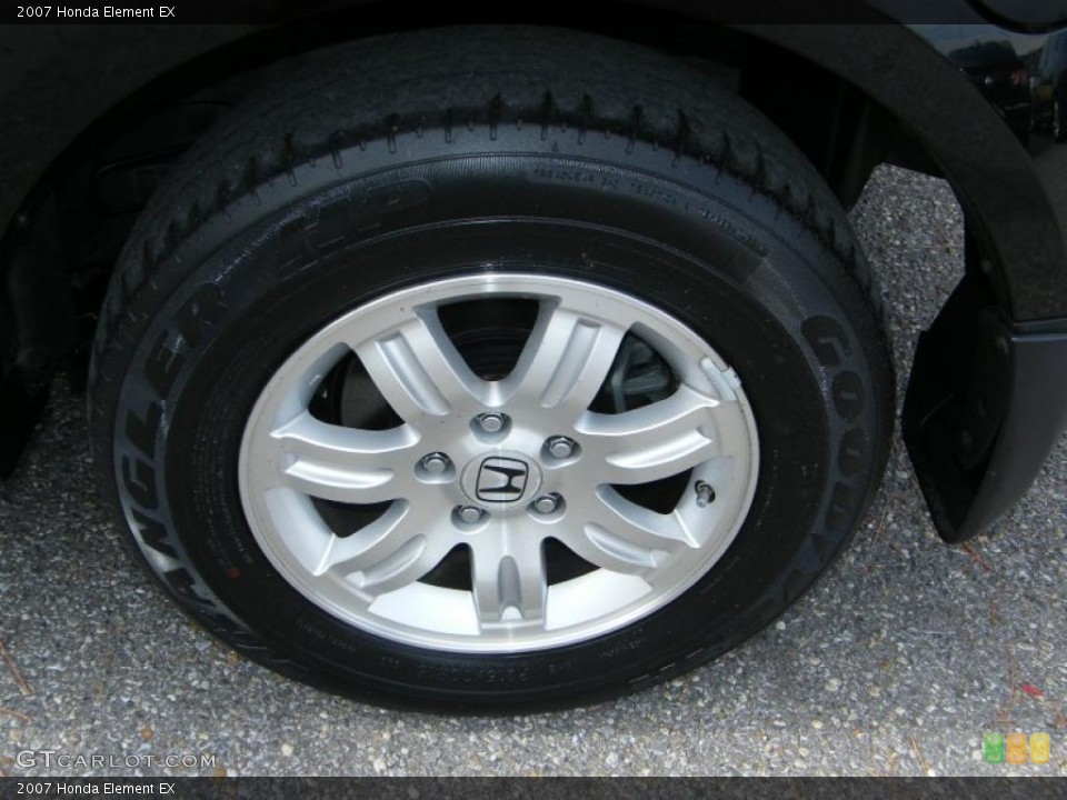 2007 Honda Element EX Wheel and Tire Photo #39141690