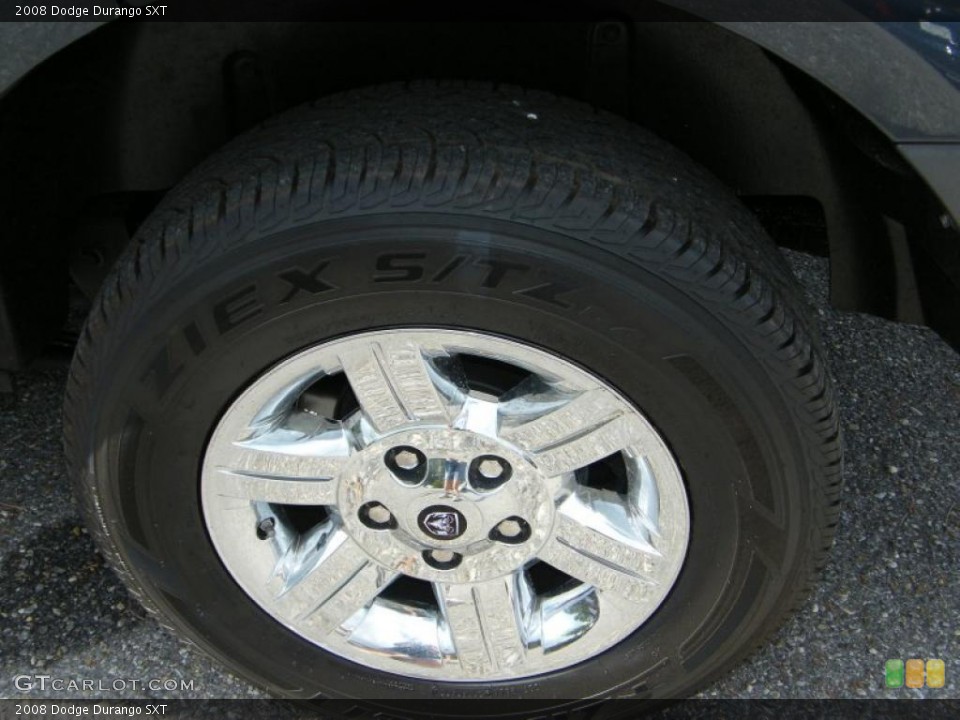 2008 Dodge Durango SXT Wheel and Tire Photo #39141994