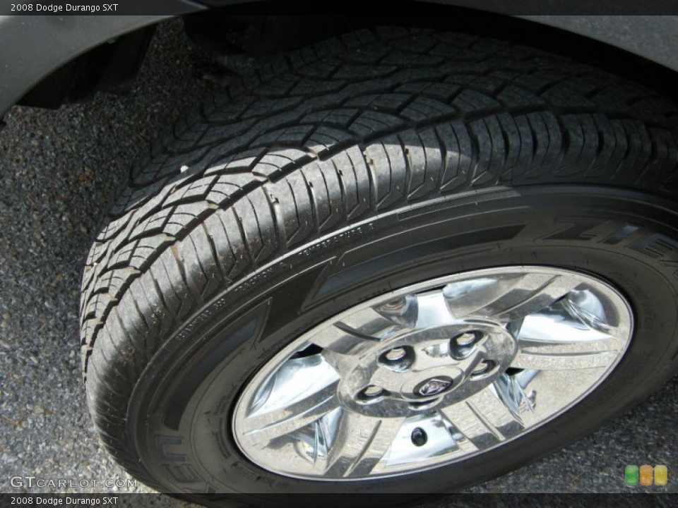 2008 Dodge Durango SXT Wheel and Tire Photo #39142006