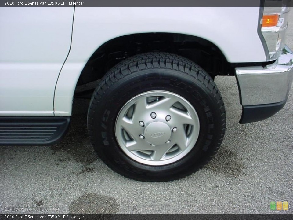 2010 Ford E Series Van E350 XLT Passenger Wheel and Tire Photo #39142926
