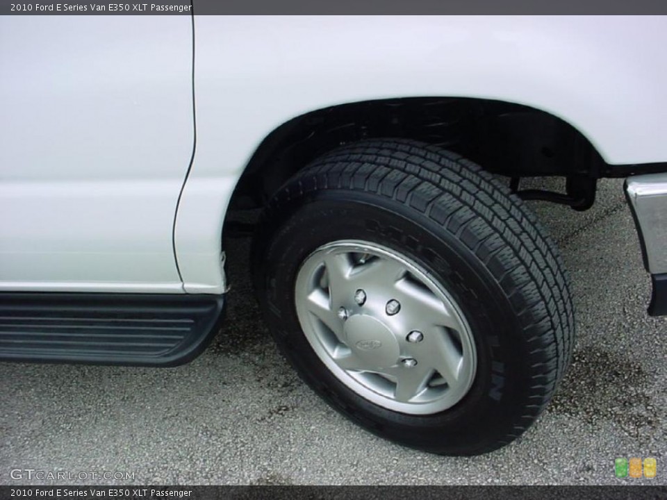 2010 Ford E Series Van E350 XLT Passenger Wheel and Tire Photo #39143334