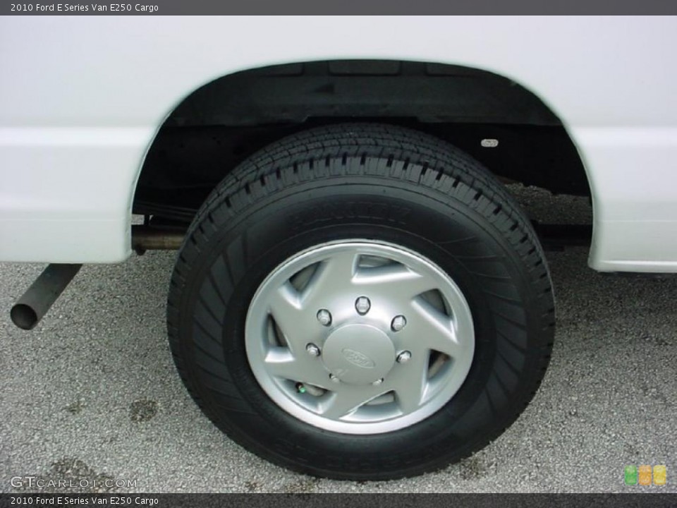 2010 Ford E Series Van E250 Cargo Wheel and Tire Photo #39143438