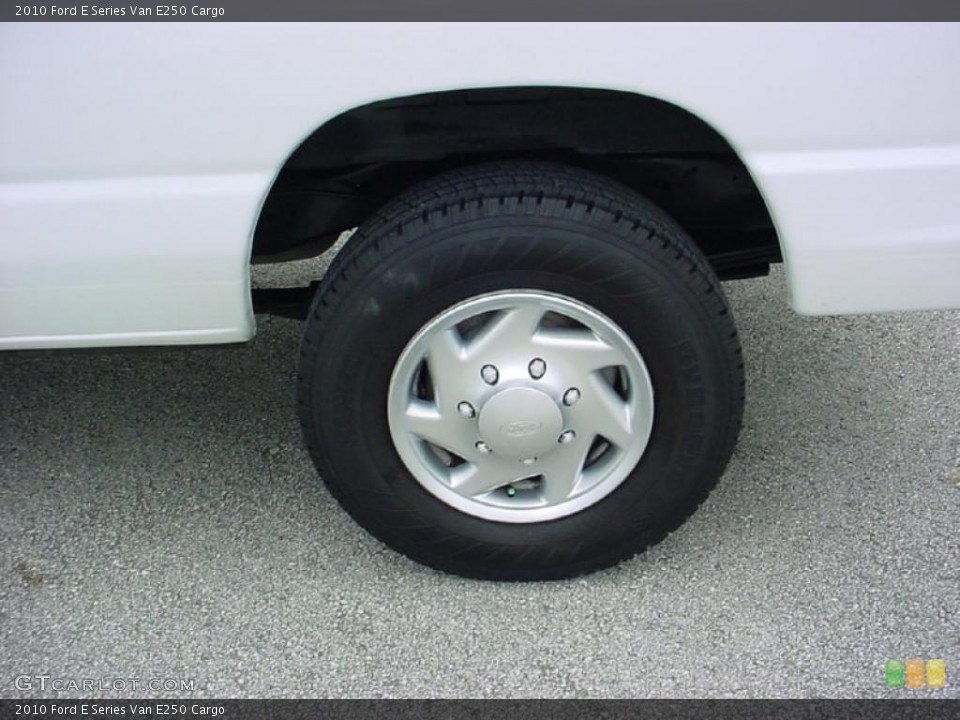 2010 Ford E Series Van E250 Cargo Wheel and Tire Photo #39143534