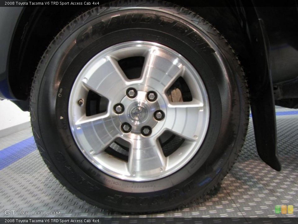 2008 Toyota Tacoma V6 TRD Sport Access Cab 4x4 Wheel and Tire Photo #39143786