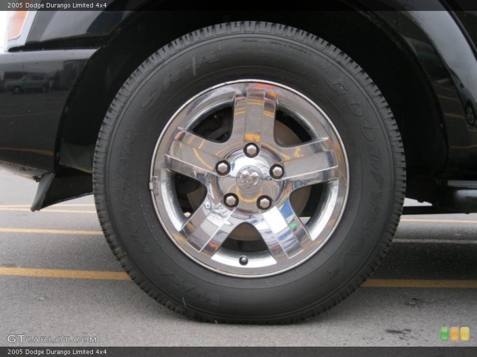 2005 Dodge Durango Limited 4x4 Wheel and Tire Photo #39144062