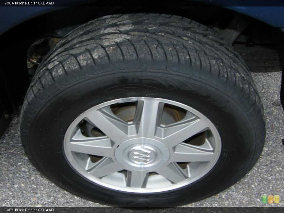 2004 Buick Rainier CXL AWD Wheel and Tire Photo #39144430