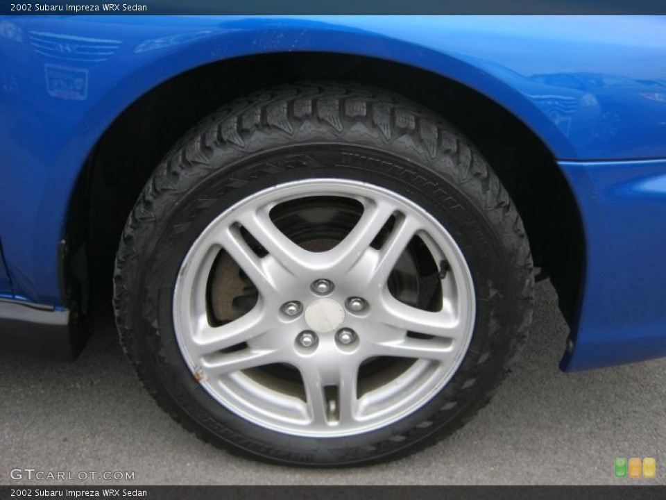 2002 Subaru Impreza WRX Sedan Wheel and Tire Photo #39145482