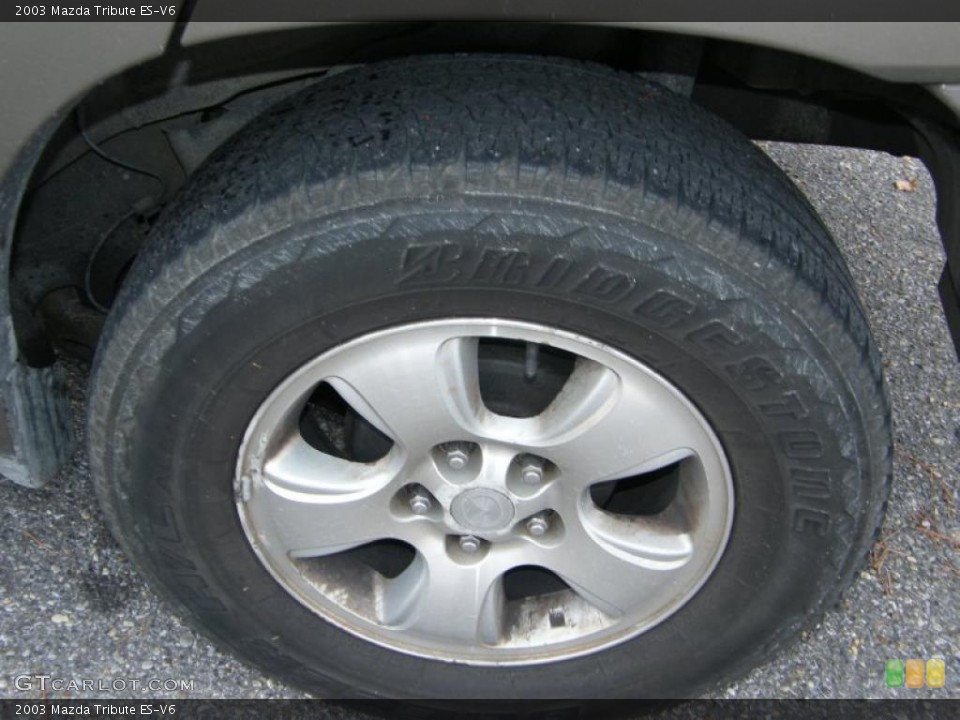 2003 Mazda Tribute ES-V6 Wheel and Tire Photo #39147258