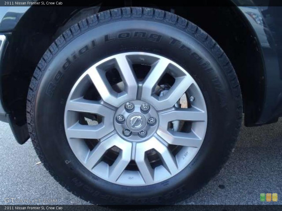 2011 Nissan Frontier SL Crew Cab Wheel and Tire Photo #39150585