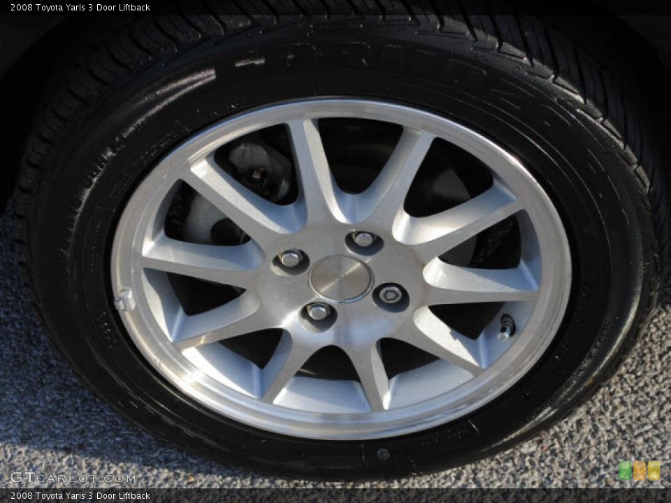 2008 Toyota Yaris Custom Wheel and Tire Photo #39151997