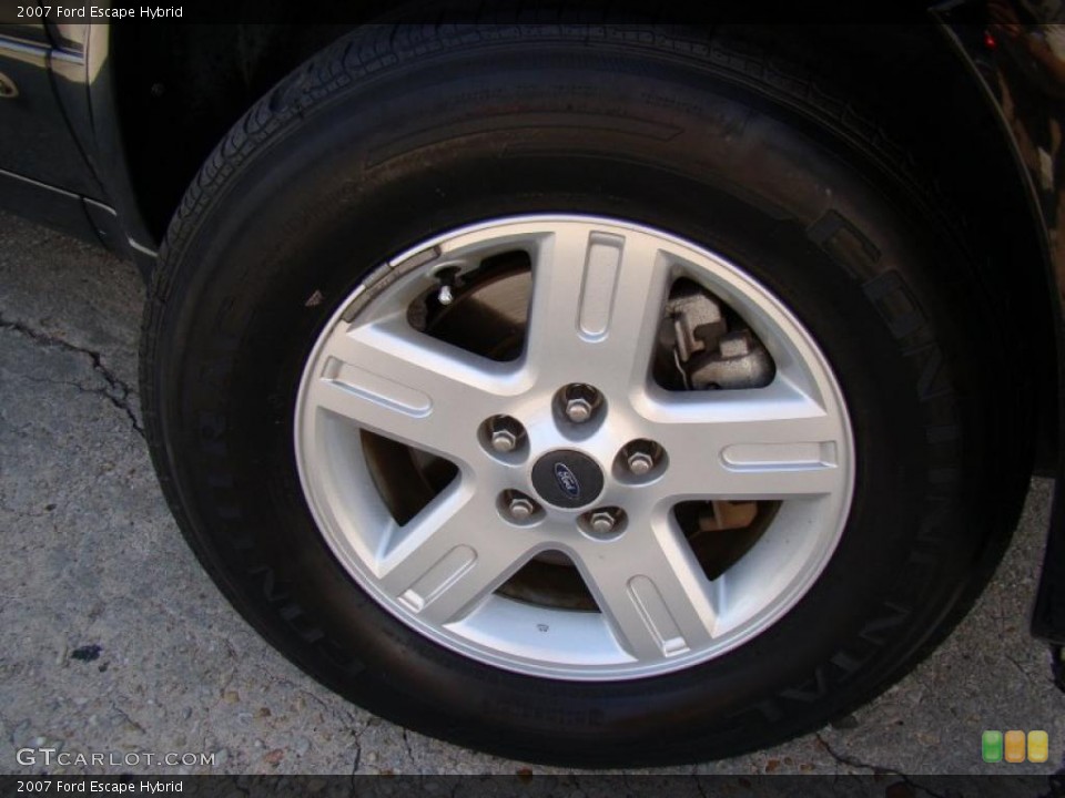 2007 Ford Escape Hybrid Wheel and Tire Photo #39153353