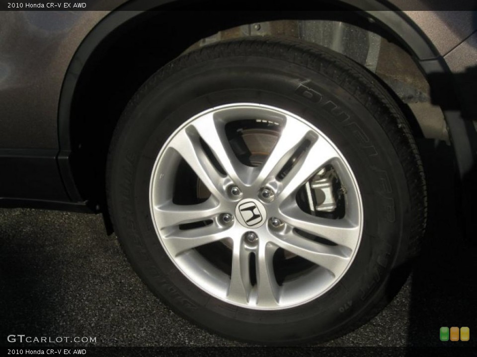 2010 Honda CR-V EX AWD Wheel and Tire Photo #39155749
