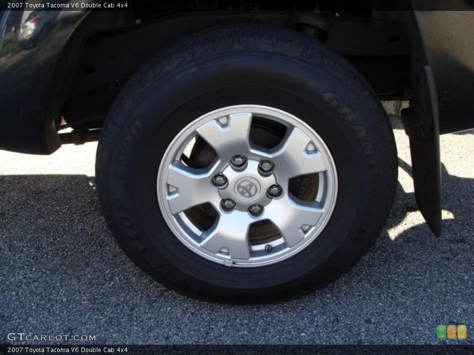 2007 Toyota Tacoma V6 Double Cab 4x4 Wheel and Tire Photo #39159697