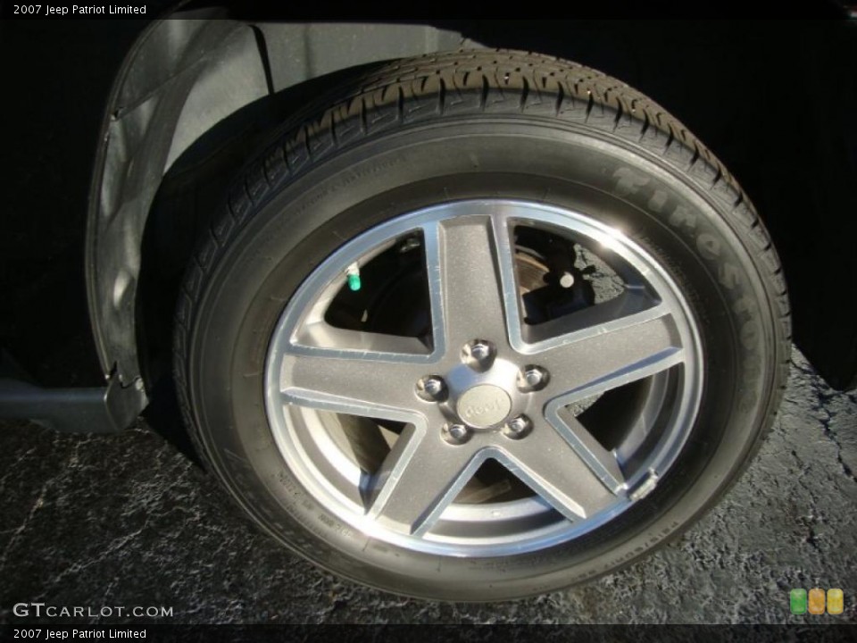 2007 Jeep Patriot Limited Wheel and Tire Photo #39160299