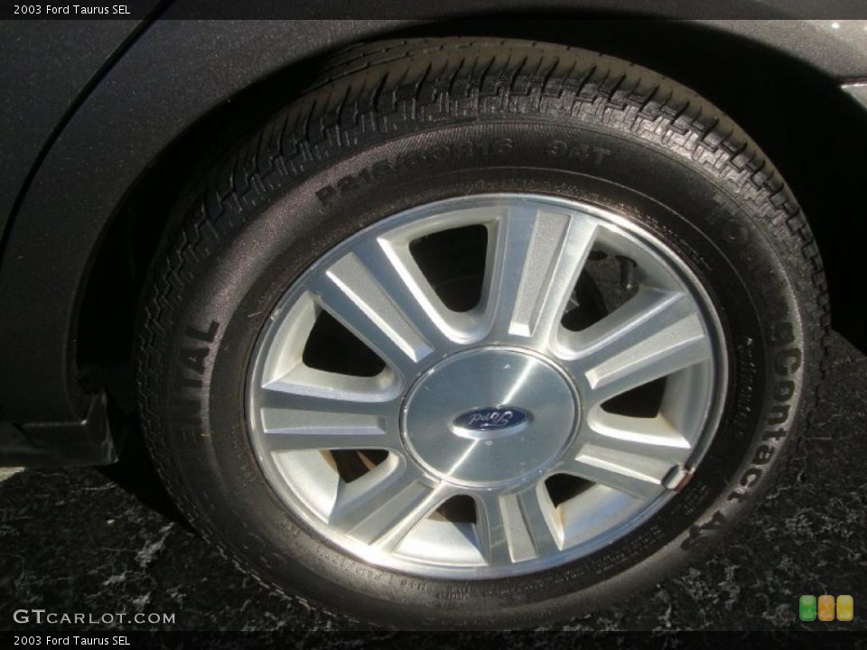 2003 Ford Taurus SEL Wheel and Tire Photo #39161366