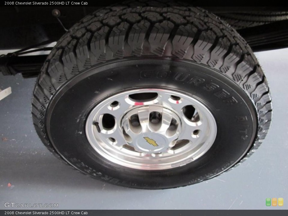 2008 Chevrolet Silverado 2500HD LT Crew Cab Wheel and Tire Photo #39162258