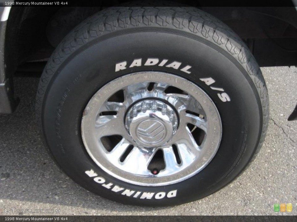 1998 Mercury Mountaineer Wheels and Tires