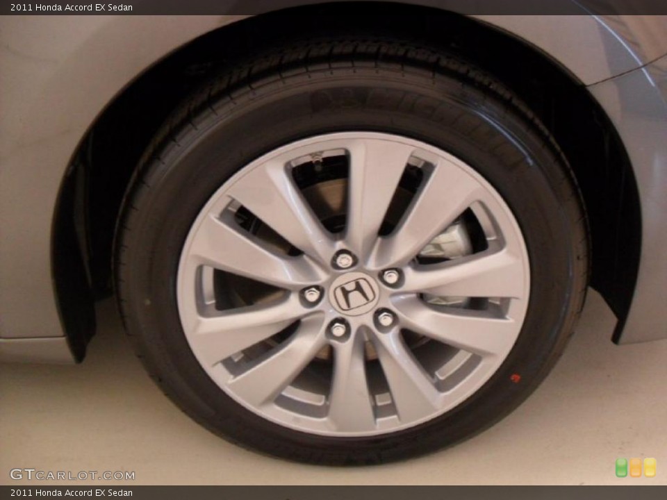 2011 Honda Accord EX Sedan Wheel and Tire Photo #39172186