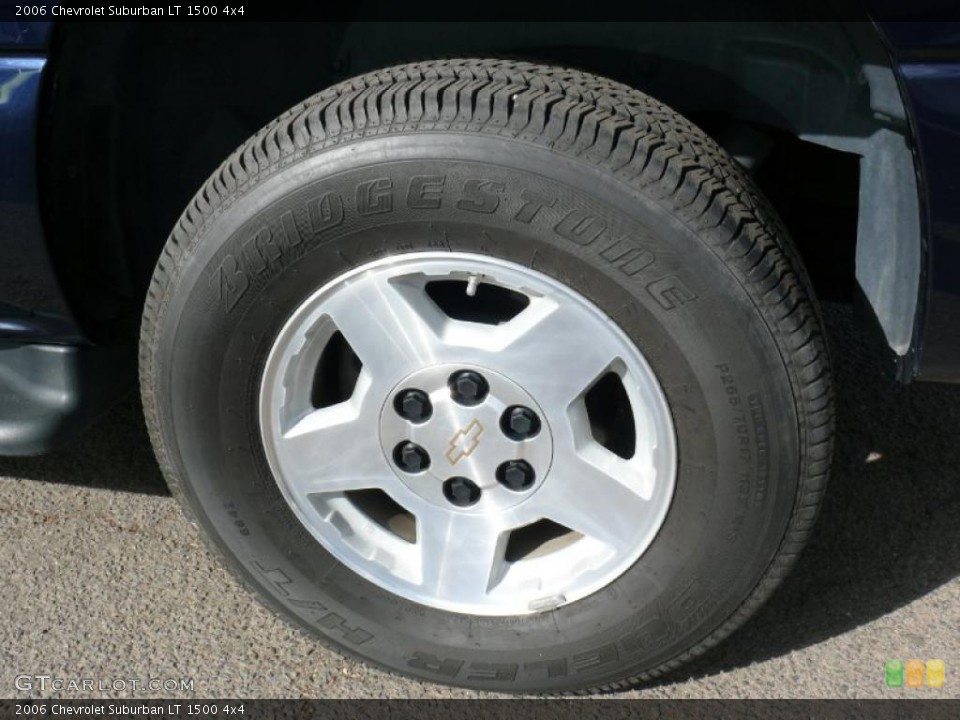 2006 Chevrolet Suburban LT 1500 4x4 Wheel and Tire Photo #39174530