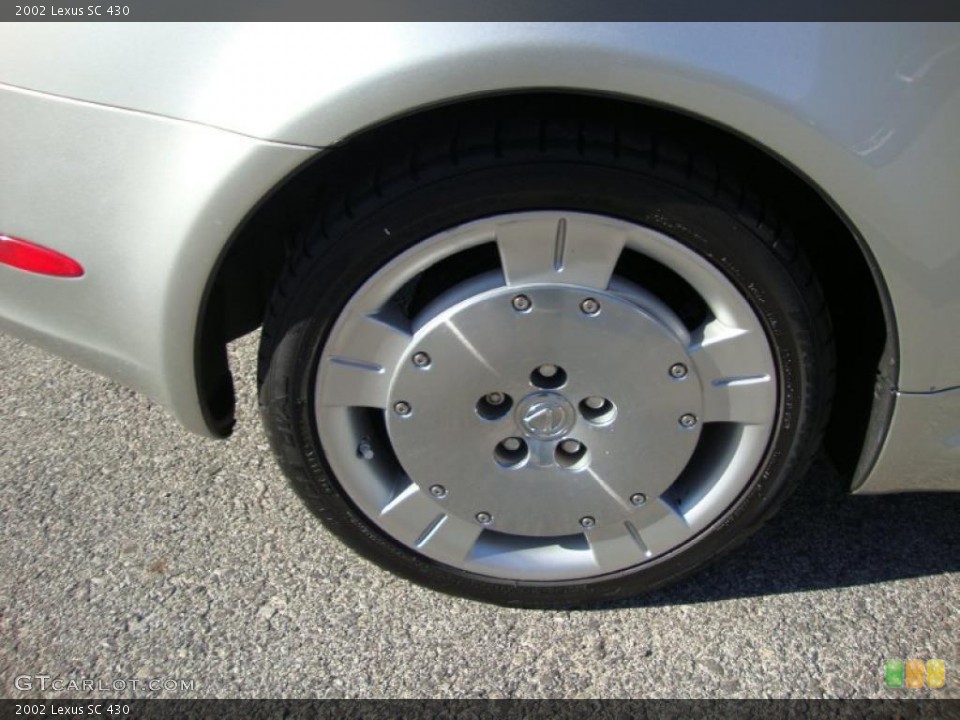 2002 Lexus SC 430 Wheel and Tire Photo #39178363