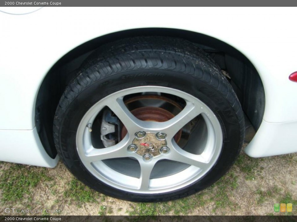 2000 Chevrolet Corvette Coupe Wheel and Tire Photo #39179871