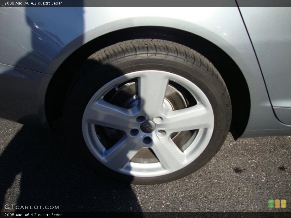 2008 Audi A6 4.2 quattro Sedan Wheel and Tire Photo #39180999