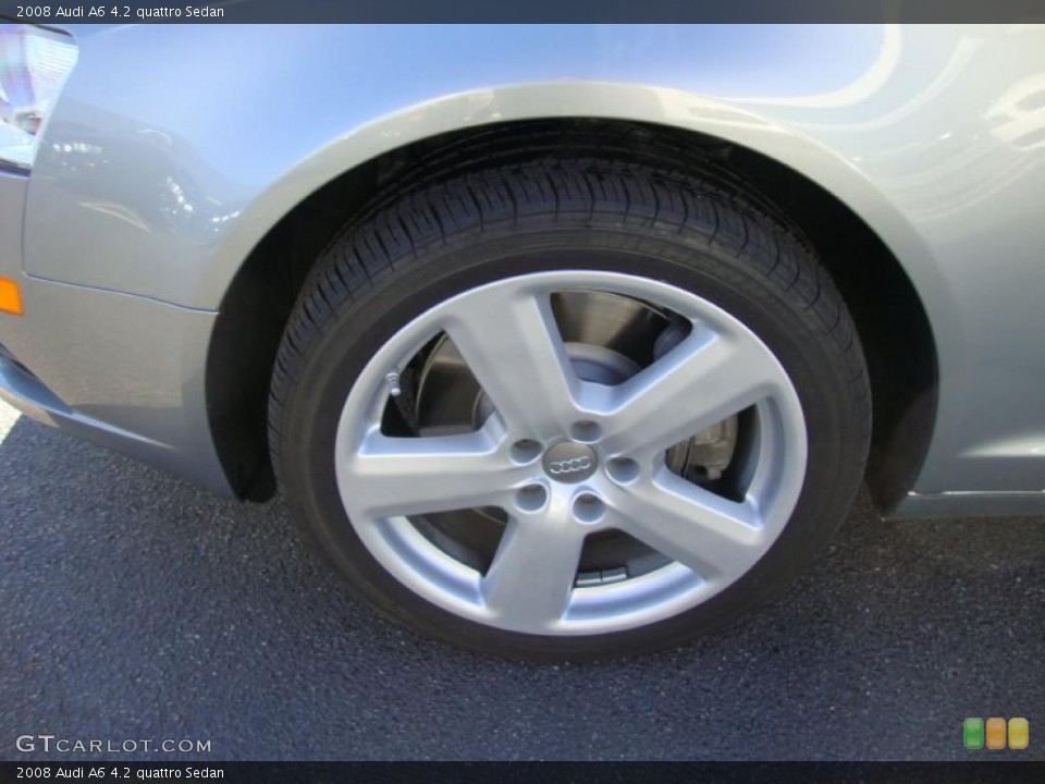 2008 Audi A6 4.2 quattro Sedan Wheel and Tire Photo #39181071