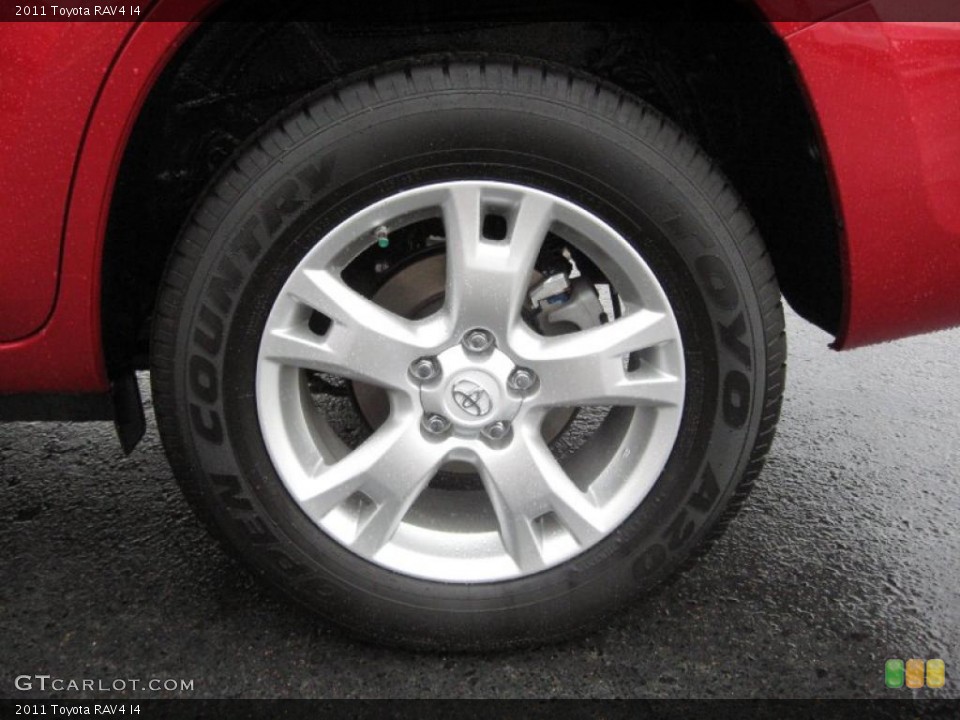 2011 Toyota RAV4 I4 Wheel and Tire Photo #39181616