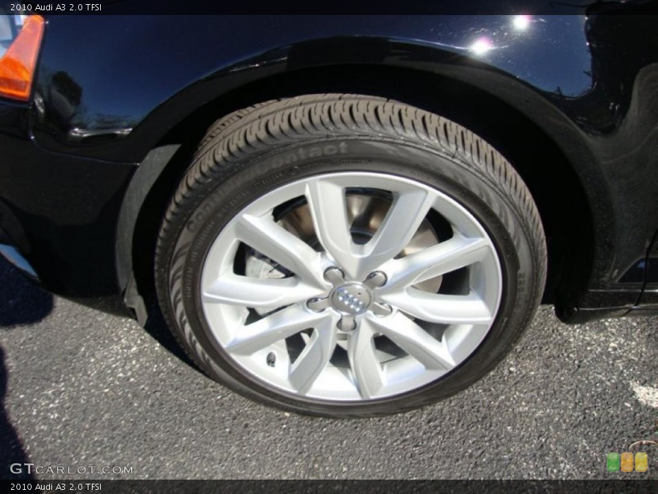 2010 Audi A3 2.0 TFSI Wheel and Tire Photo #39181751