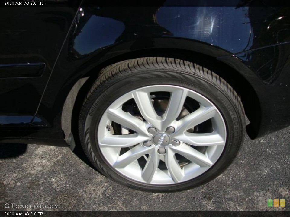 2010 Audi A3 2.0 TFSI Wheel and Tire Photo #39181767