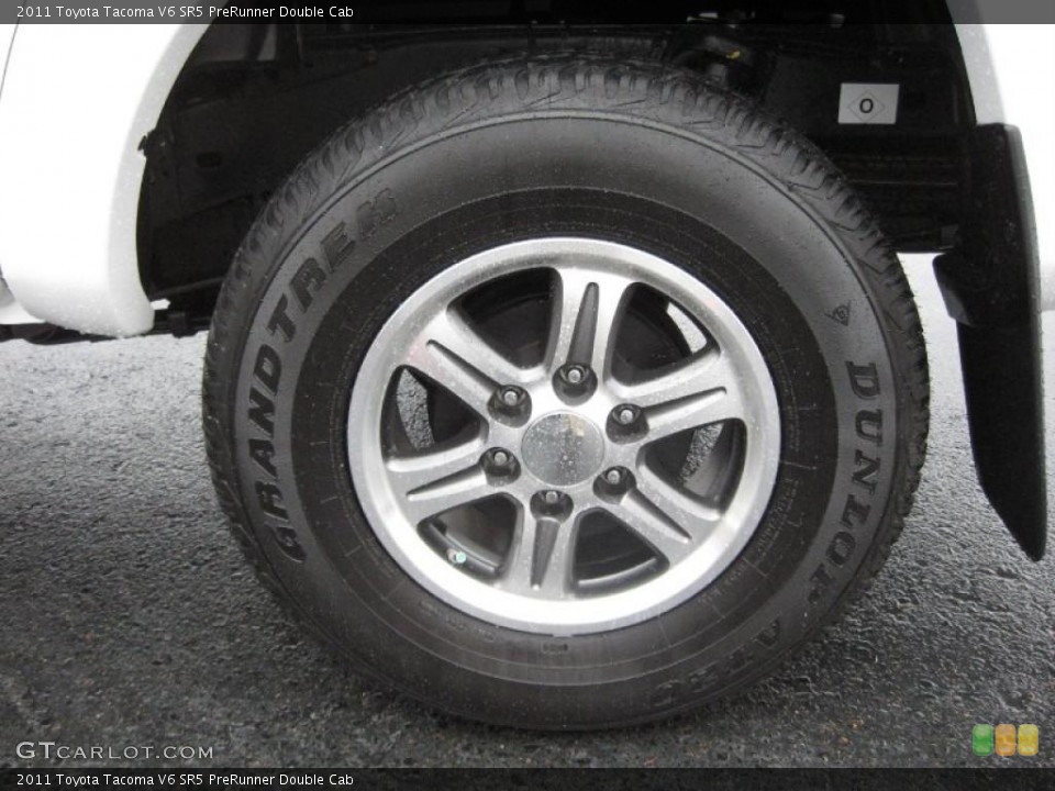 2011 Toyota Tacoma V6 SR5 PreRunner Double Cab Wheel and Tire Photo #39181847