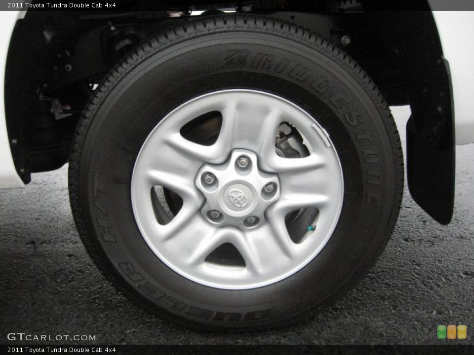 2011 Toyota Tundra Double Cab 4x4 Wheel and Tire Photo #39182343