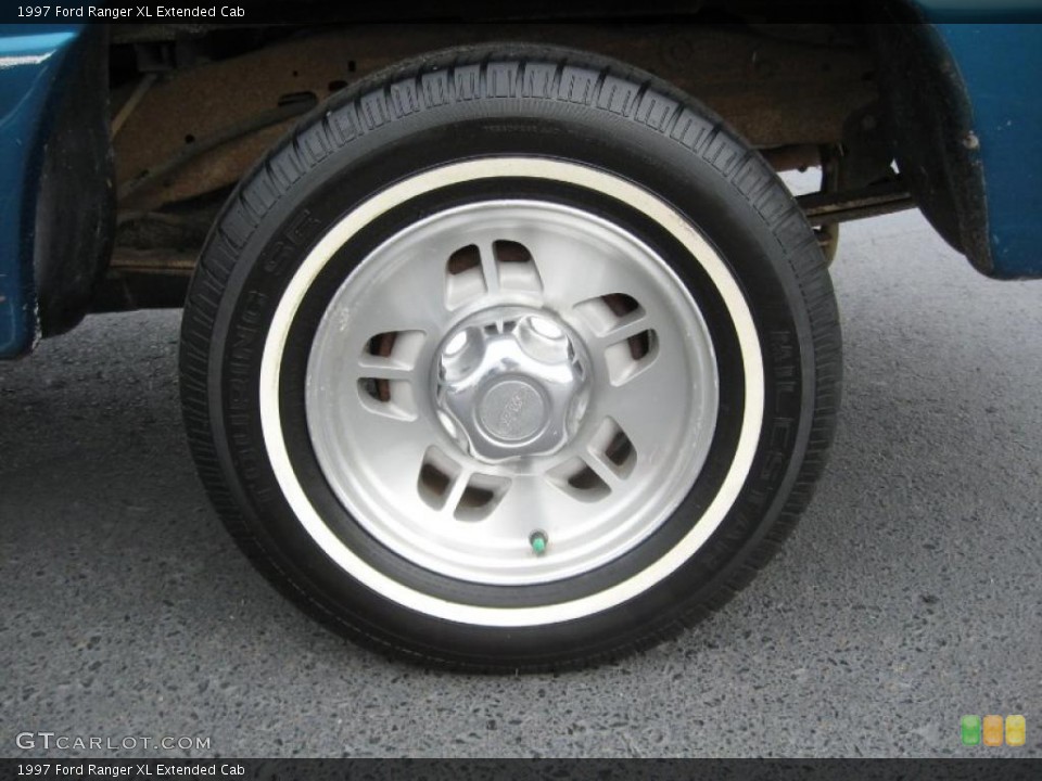 1997 Ford Ranger XL Extended Cab Wheel and Tire Photo #39183839