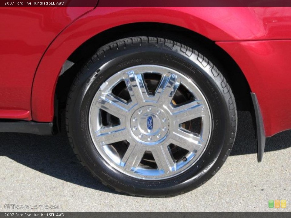 2007 Ford Five Hundred SEL AWD Wheel and Tire Photo #39188131