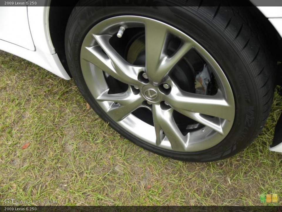 2009 Lexus IS 250 Wheel and Tire Photo #39188212