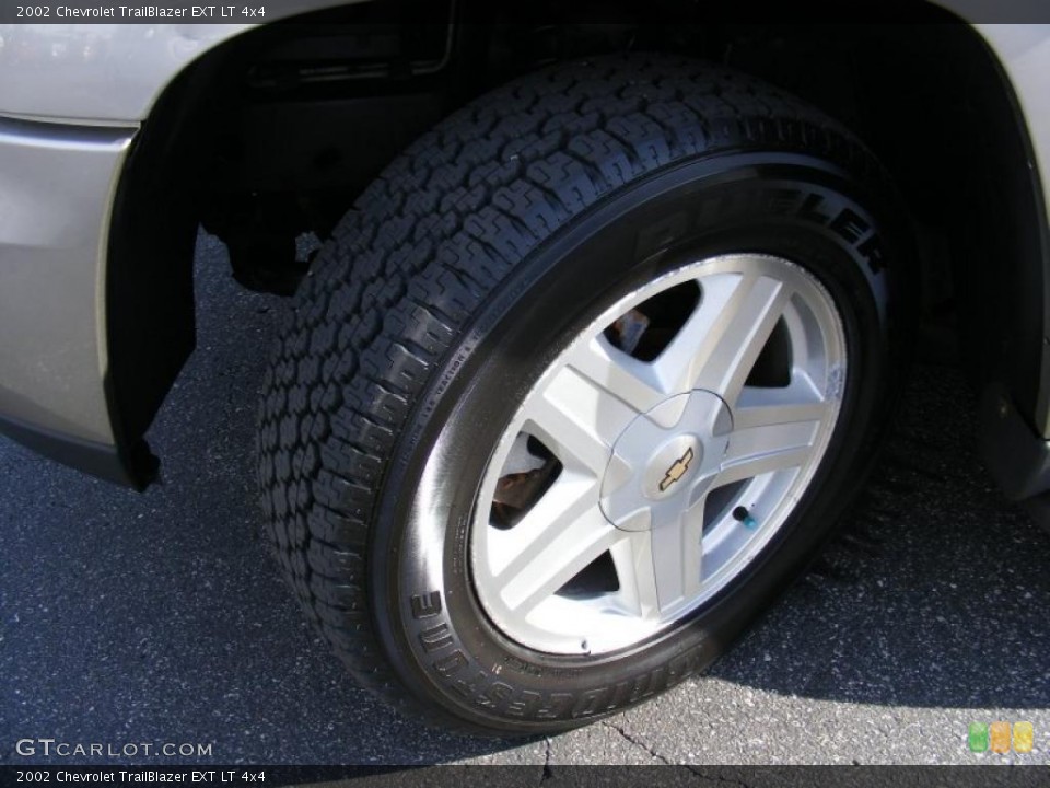 2002 Chevrolet TrailBlazer EXT LT 4x4 Wheel and Tire Photo #39190151